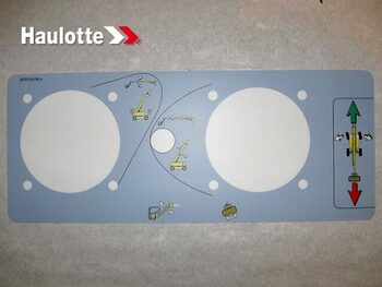 Наклейка (307P220180) - lift-part.ru - Екатеринбург